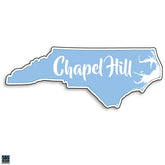 Light Blue State of North Carolina Auto Magnet